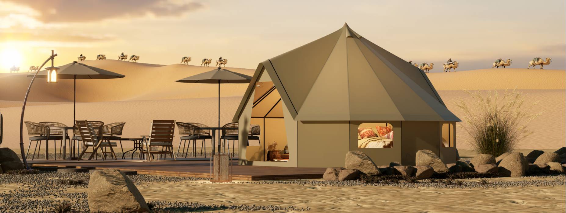 高密市露营酒店帐篷产品