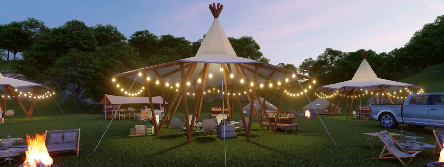 高密市露营帐篷酒店厂家